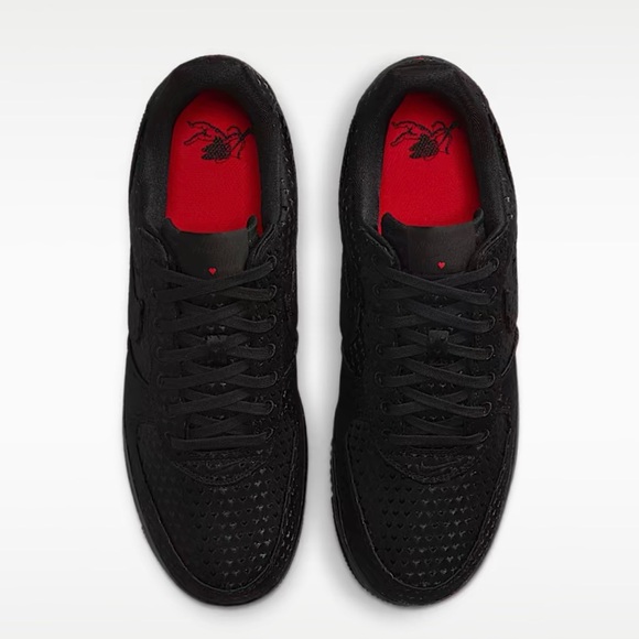 New Authentic Nike Air Force 1 Afl Valentine's Day Black Men's Shoes Size 10.5